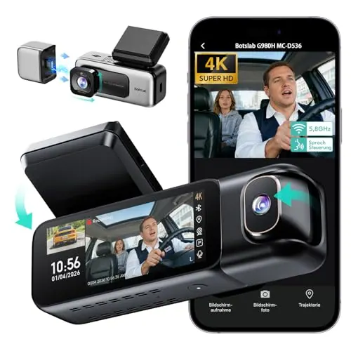 G980H Front + Cabin Dash Cam product view