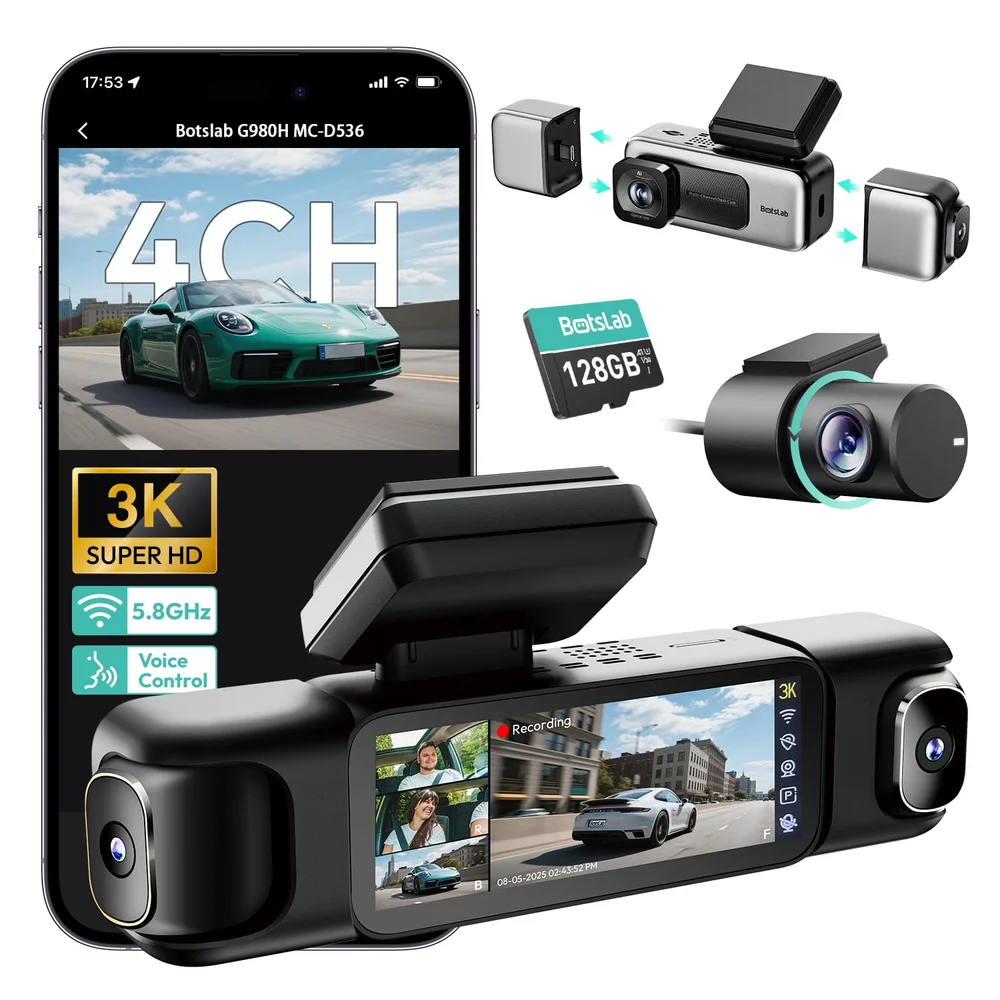 G980H Pro Dual Dash Cam product view 1