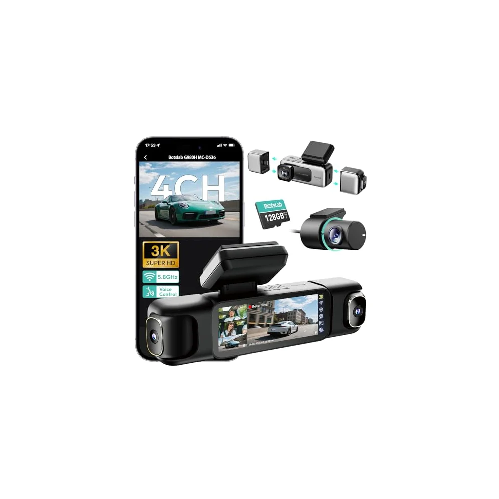 G980H 4-Channel Dash Cam product view 1